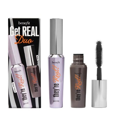 GET REAL DUO THEY'RE REAL MASCARA SET (SET DUO DE MASCARA PARA PESTAÑAS)